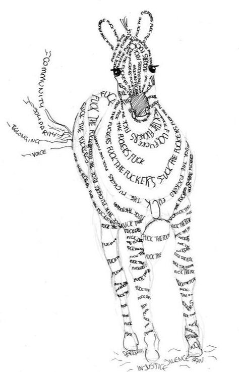 Illustratio of a zebra